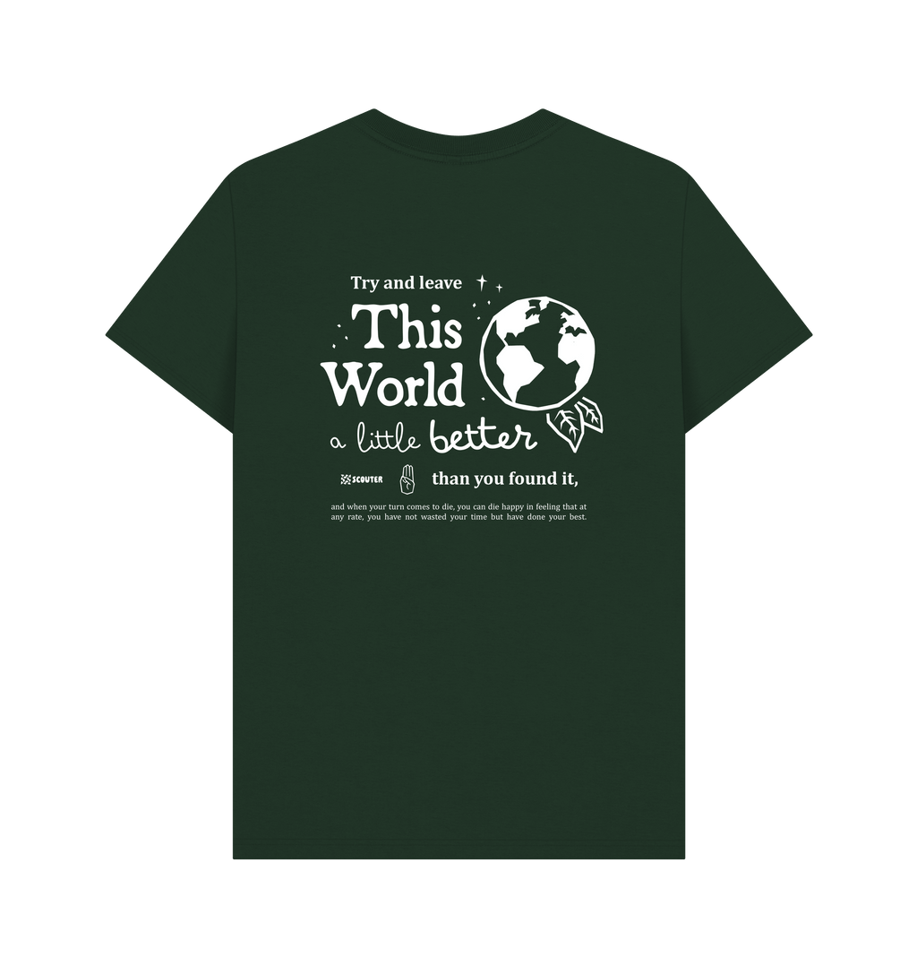 Evergreen Printed T-shirt Back