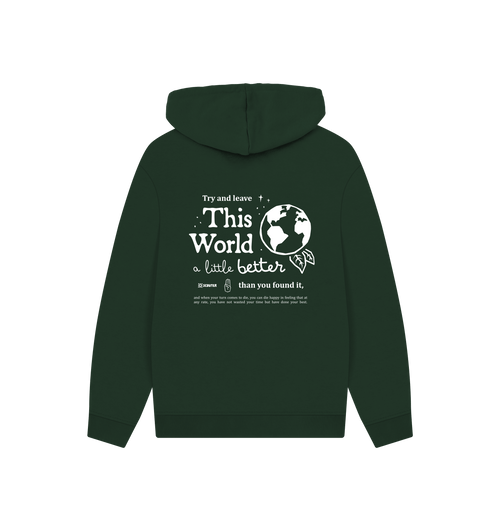 Evergreen Printed Hoody Back