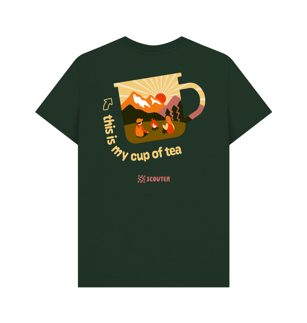 Evergreen Printed T-shirt Back