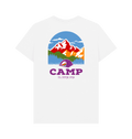 White Printed T-shirt Back