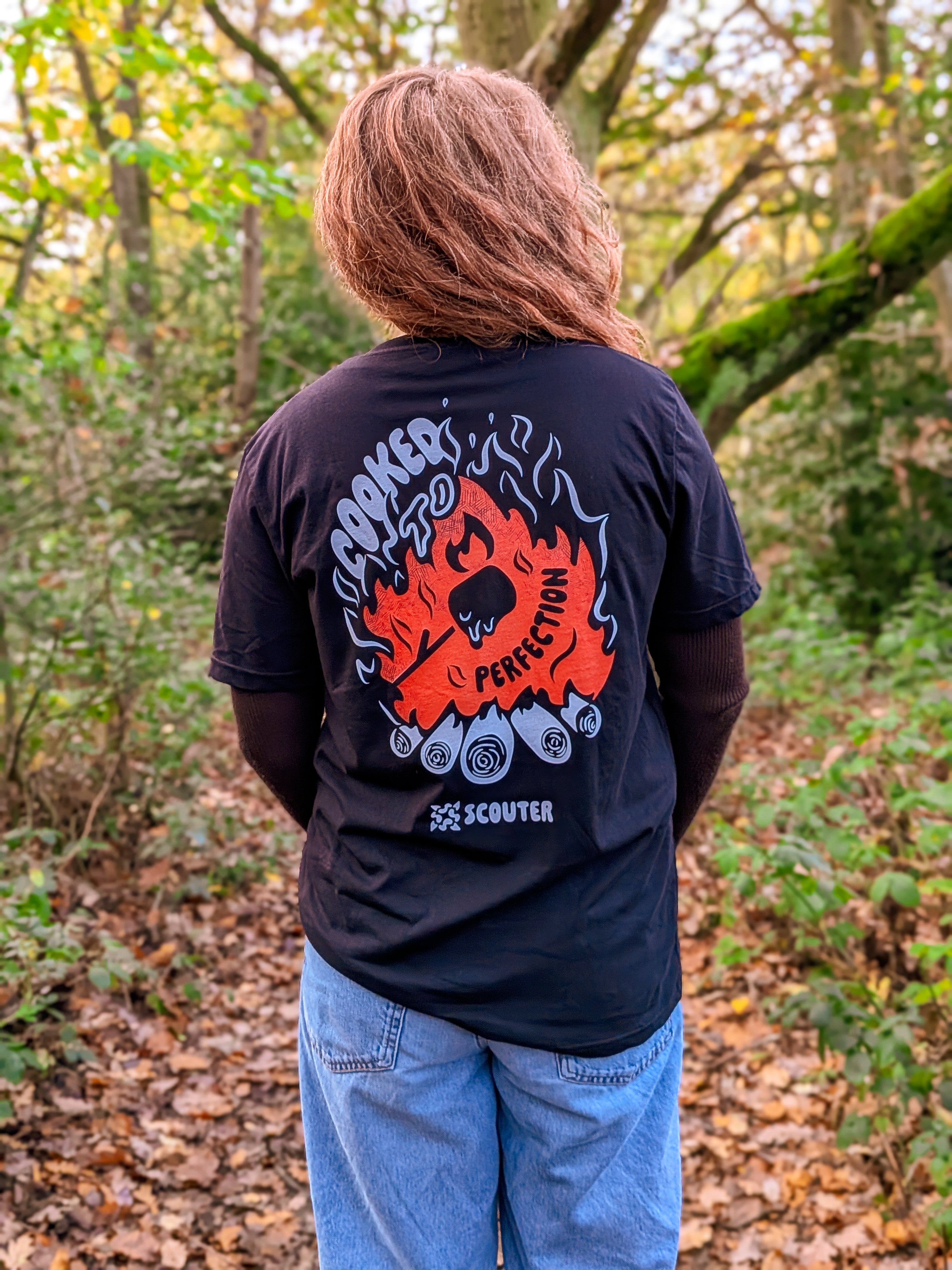 Flaming Marshmallow T-Shirt
