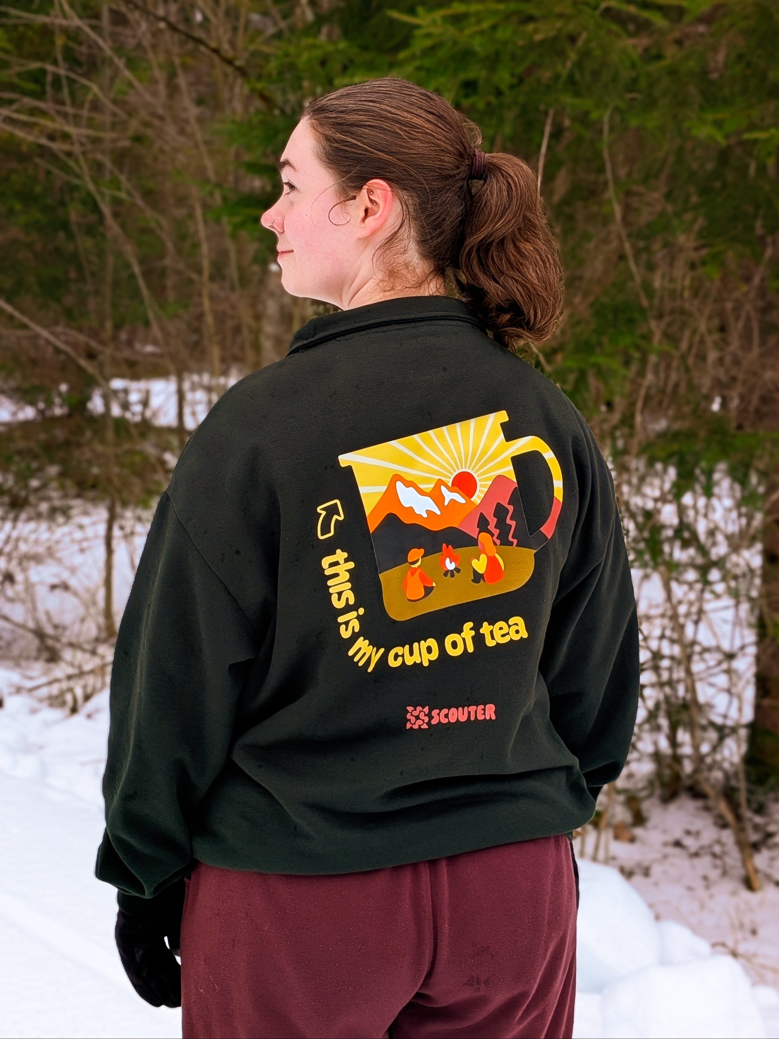 Cup of Tea Quarter-Zip