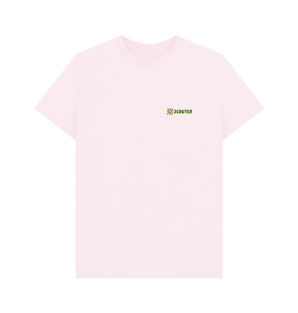 Pink Printed T-shirt Front
