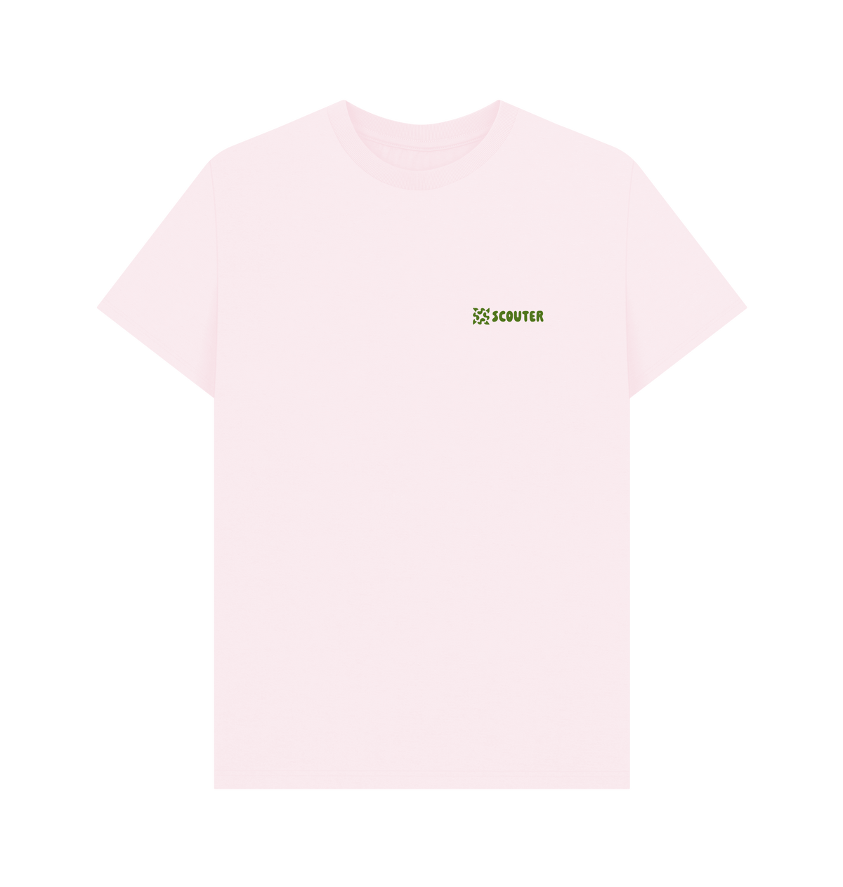 Pink Printed T-shirt Front