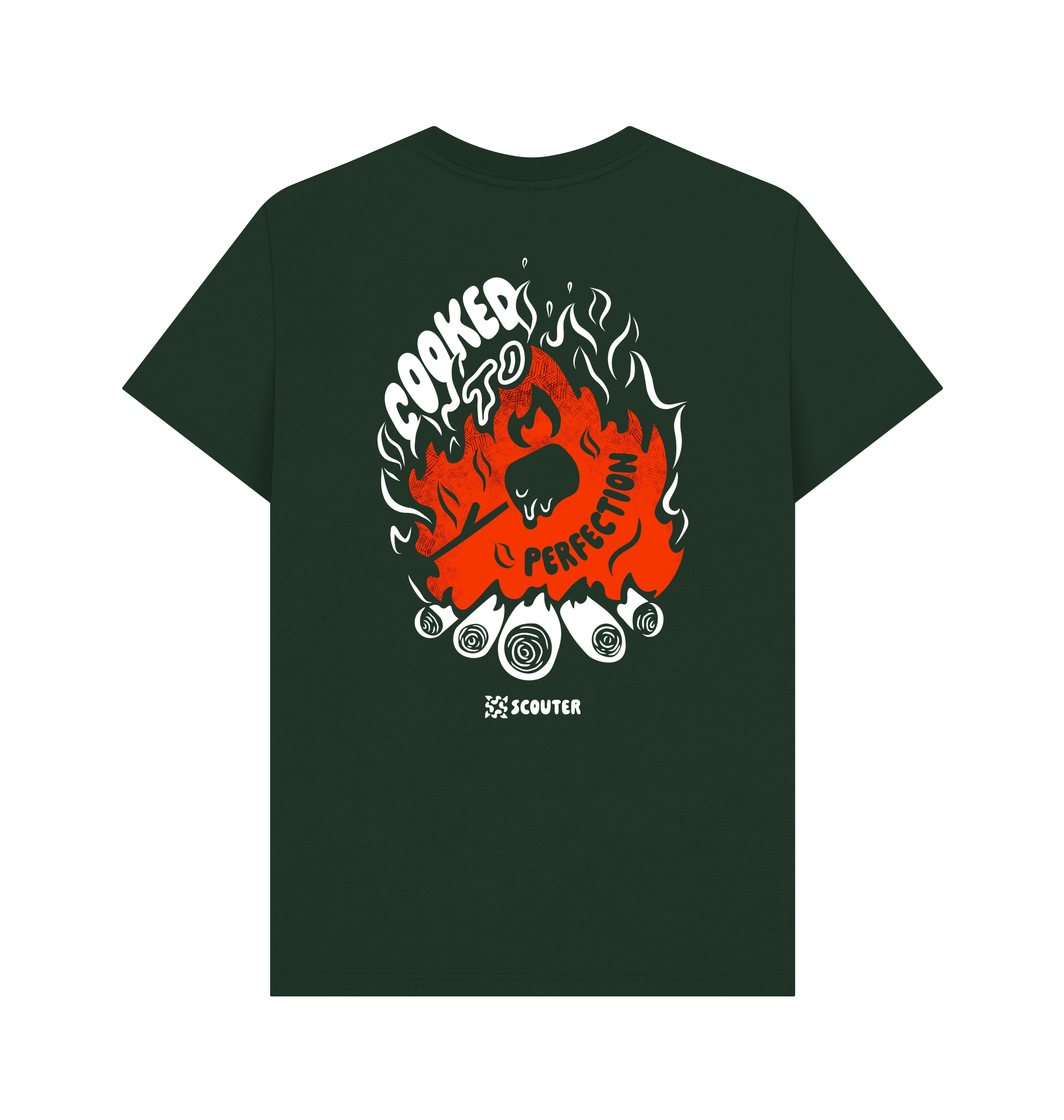 Evergreen Printed T-shirt Back