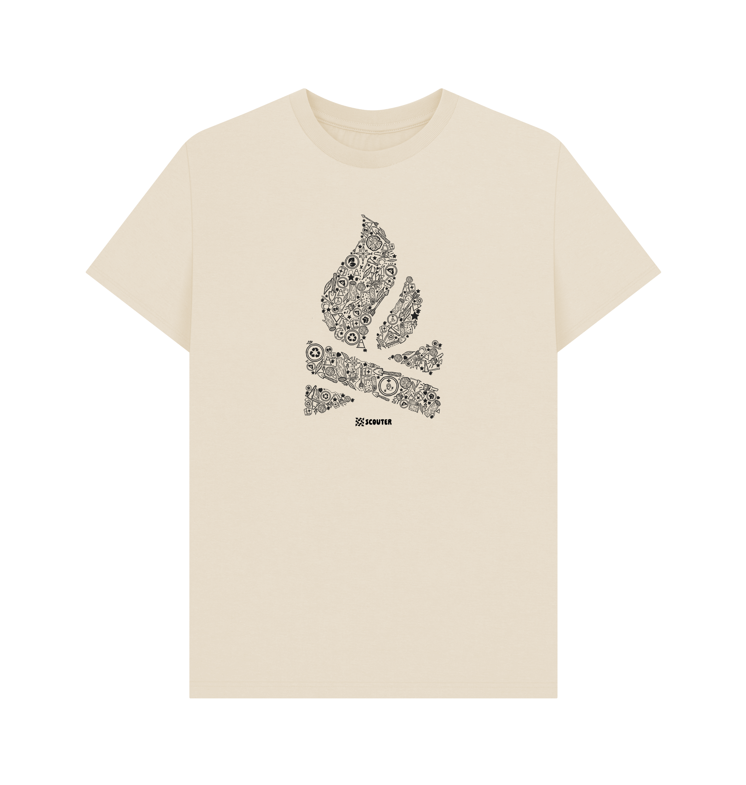 Oat Printed T-shirt Front
